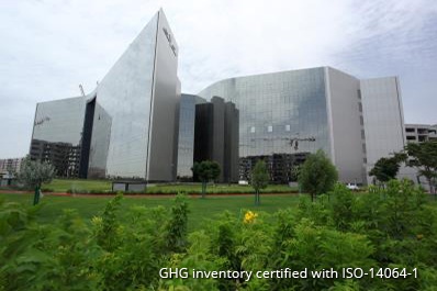 Dubai Investments Headquarters building receives ISO-14064-1 certification for Greenhouse Gas emission Inventory.