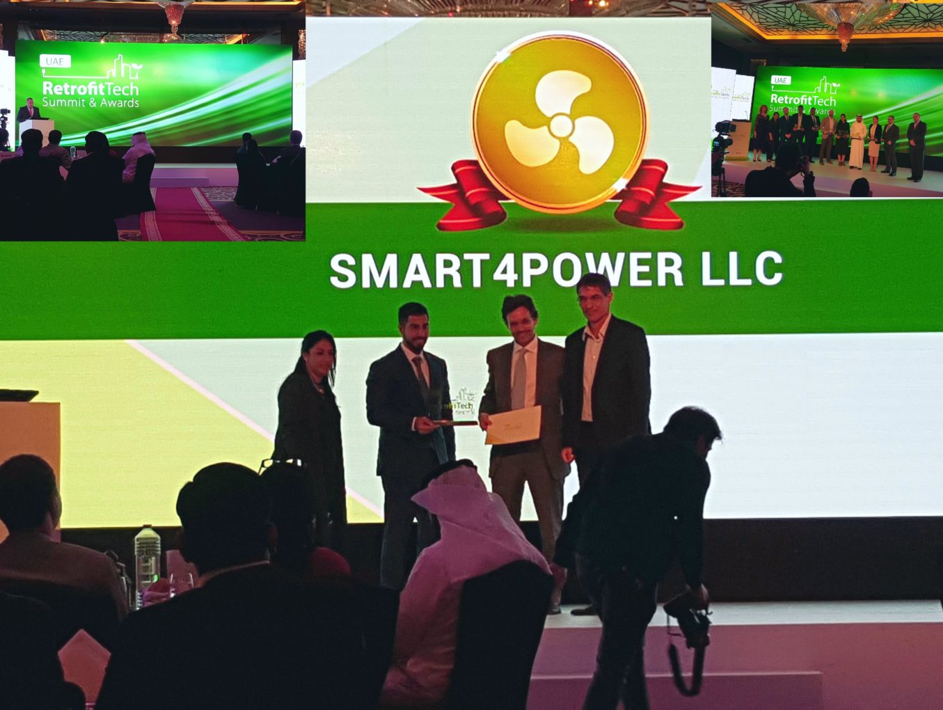 Smart4power wins big at Retrofitech awards 2017
